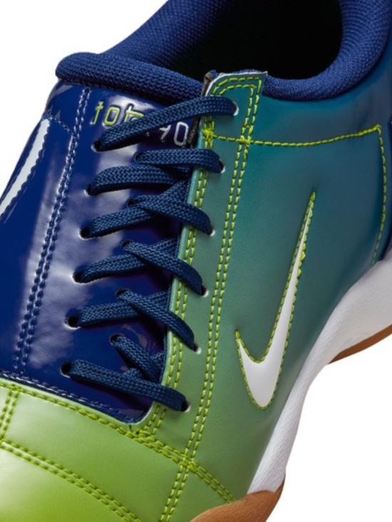 new men\'s 8 nike total 90 III IH2230-400 sprite blue void atomic green/gum main image 4